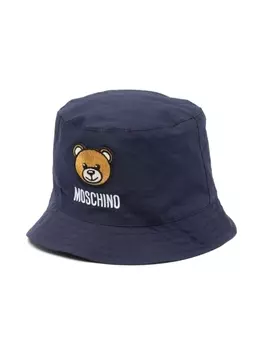 Moschino Kids панама Teddy Bear, синий