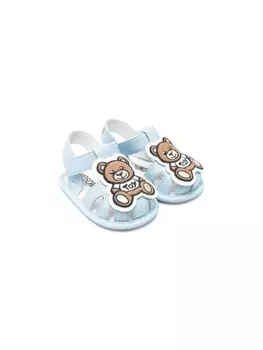 Moschino Kids сандалии Teddy Bear, синий
