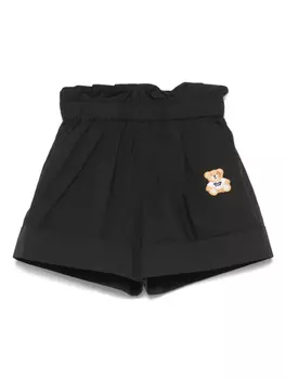 Moschino Kids шорты Teddy Bear, черный