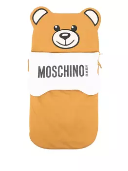 Moschino Kids спальный конверт Teddy Bear, нейтральный