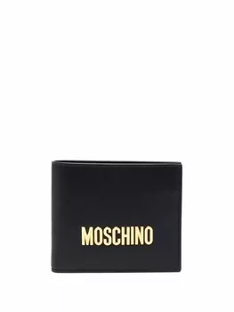 Moschino кошелек с логотипом, черный