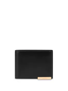 Moschino кошелек с логотипом, черный