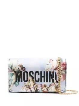 Moschino кошелек с принтом Fresco, синий