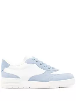 Moschino кроссовки на шнуровке, синий