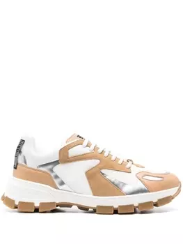 Moschino кроссовки с вышитым логотипом, белый