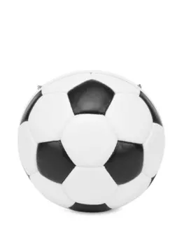 Moschino круглая сумка-тоут, белый