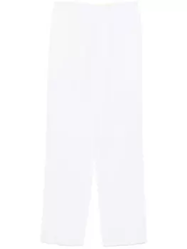 Moschino льняные брюки, белый