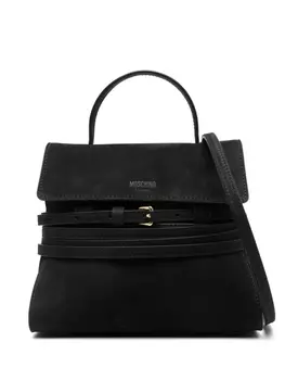 Moschino маленькая сумка-тоут Tie Me, черный