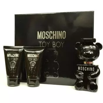 Moschino Men's Toy Boy 50 мл EDP спрей с гелем для душа и бальзамом подарочный набор