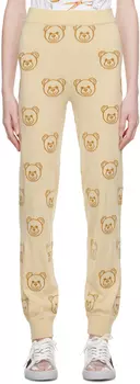 Moschino Off-White Брюки для отдыха Teddy Bear