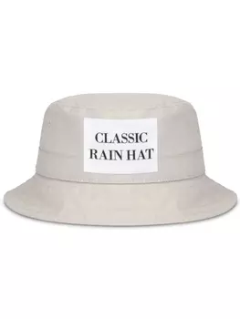 Moschino панама Classic Rain Hat, нейтральный цвет