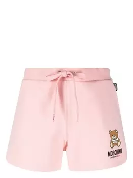 Moschino пижамные брюки Teddy Bear, розовый