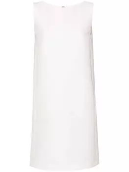 Moschino платье мини А-силуэта, белый