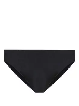 Moschino плавки с логотипом, черный