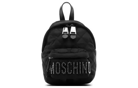 MOSCHINO Полиамидный рюкзак Mini, женский, черный