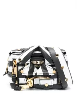 Moschino поясная сумка Biker, белый