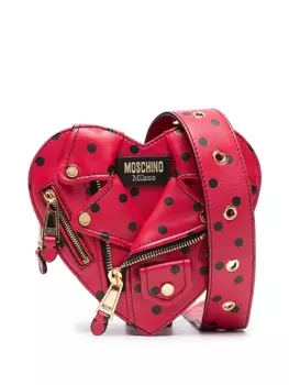 Moschino поясная сумка Biker, красный