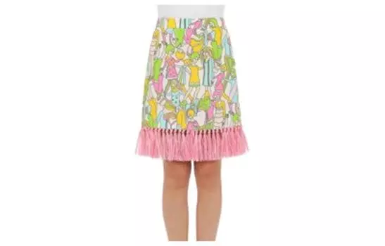 MOSCHINO Повседневная короткая юбка женская розовые