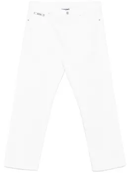 Moschino прямые джинсы, белый