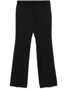 Moschino расклешенные брюки, черный