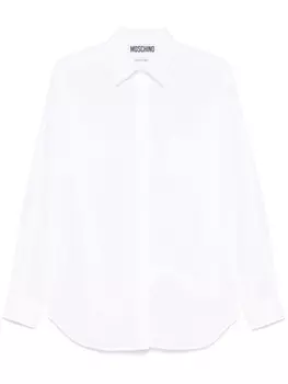 Moschino рубашка на пуговицах, белый