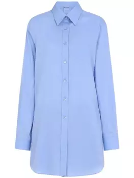 Moschino рубашка на пуговицах, синий