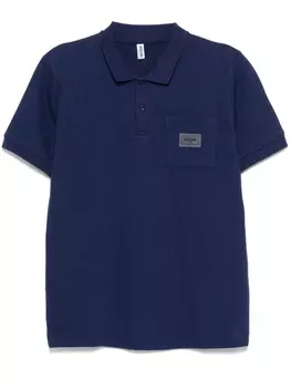 Moschino рубашка поло, синий