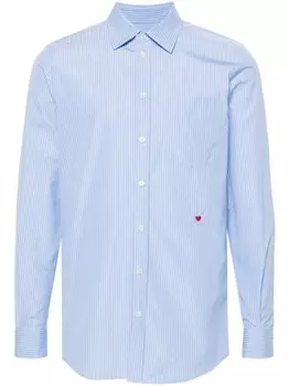 Moschino рубашка в полоску, синий