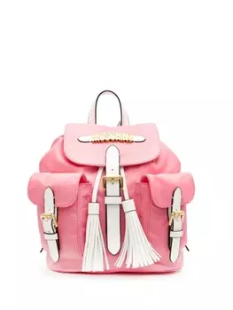 Moschino рюкзак с кисточками, розовый