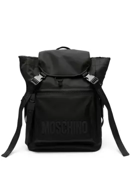 Moschino рюкзак с логотипом, черный