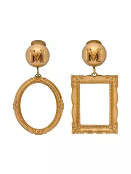 Moschino серьги с подвесками, золотой