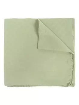 Moschino шелковый платок, зеленый