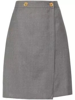 Moschino шерстяные юбки, серый