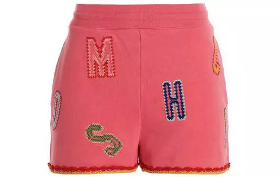 MOSCHINO Шорты Logo Embroidered Bermuda Shorts