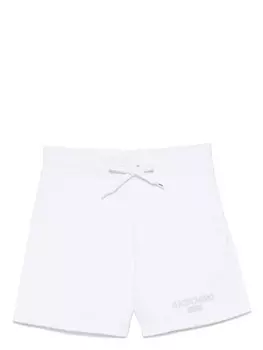 Moschino шорты с логотипом, белый