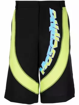 Moschino шорты с логотипом, черный