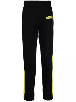 Moschino спортивные брюки с логотипом, черный