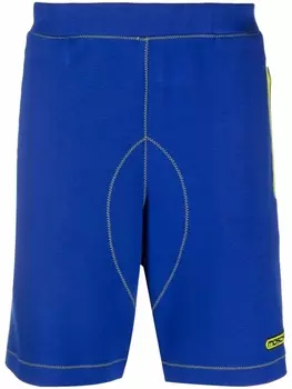 Moschino спортивные шорты с логотипом, фиолетовый
