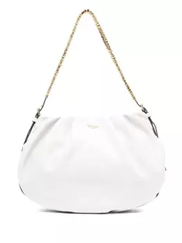 Moschino сумка на плечо с логотипом, белый