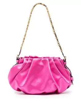 Moschino сумка на плечо с логотипом, розовый