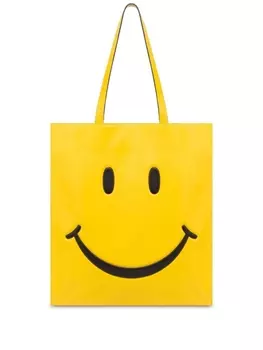 Moschino сумка на плечо Smiley, желтый