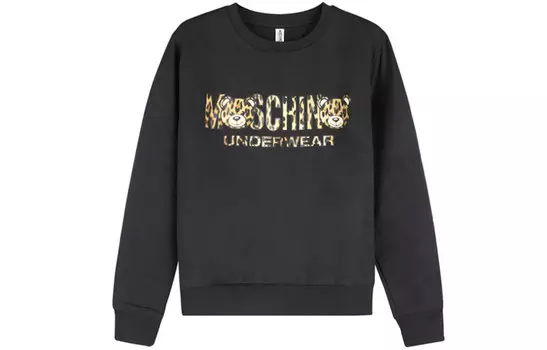 MOSCHINO Свитшот унисекс черная