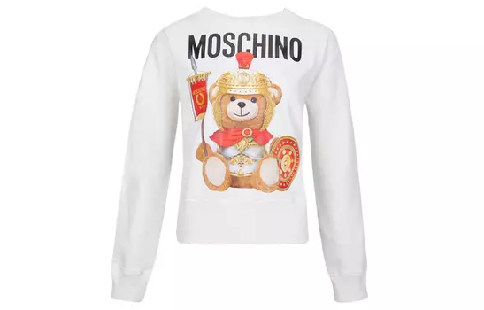 MOSCHINO Свитшот женские белые