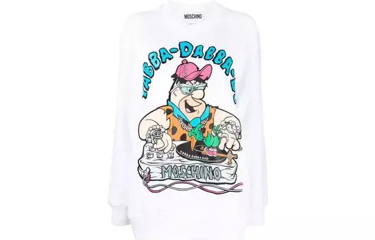 MOSCHINO Свитшот женские белые