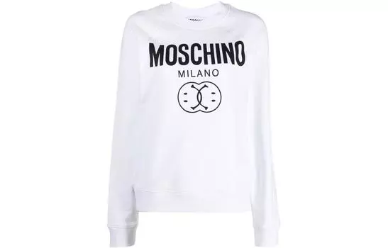 MOSCHINO Свитшот женские белые