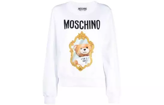 MOSCHINO Свитшот женские белые