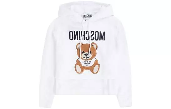 MOSCHINO Свитшот женские белые