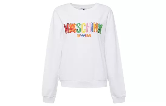 MOSCHINO Свитшот женские белые