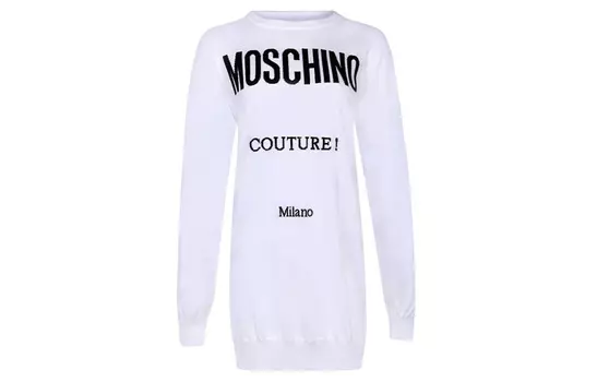MOSCHINO Свитшот женские белые