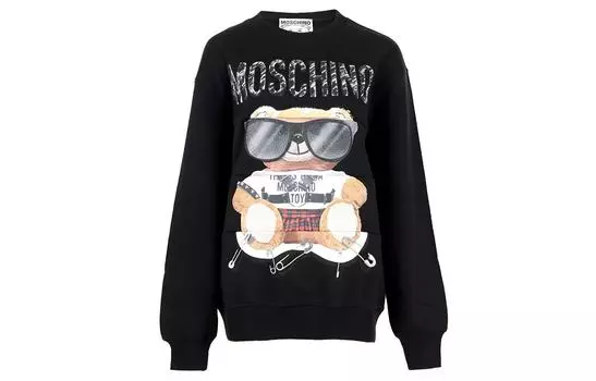 MOSCHINO Свитшот женские черная